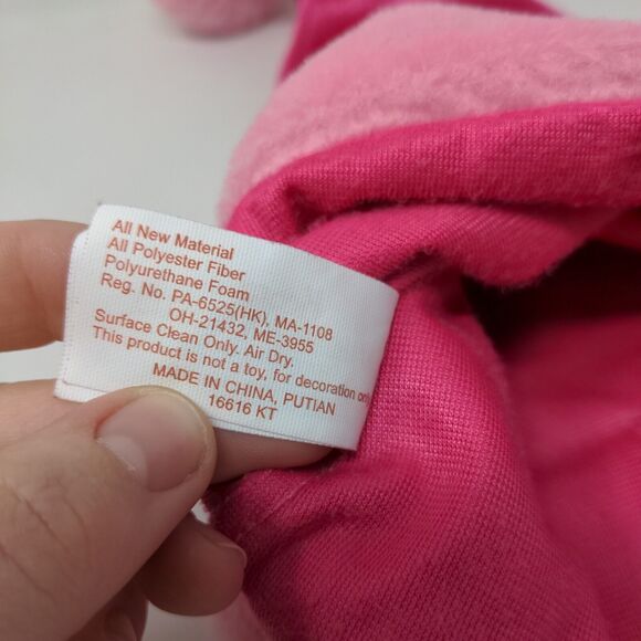 Dreamworks Trolls Girl's Poppy Christmas Cap Hat Pink Vegan Fur Pom Pom - Picture 9 of 9